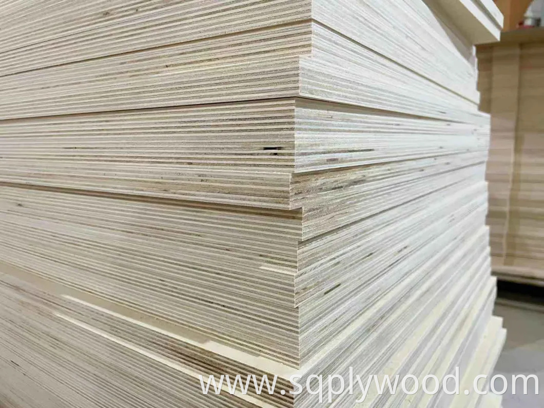 9/12/18mm Melamine Film Faced Poplar Pine Birch Marine Laminated Veneer Shuttering Plywood